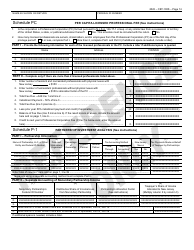 Form CBT-100S New Jersey Corporation Business Tax Return - Sample - New Jersey, Page 15