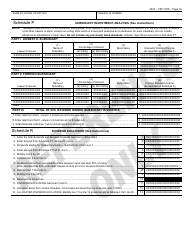 Form CBT-100S New Jersey Corporation Business Tax Return - Sample - New Jersey, Page 16
