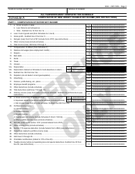 Form CBT-100S New Jersey Corporation Business Tax Return - Sample - New Jersey, Page 4
