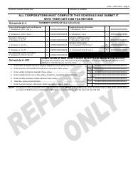 Form CBT-100S New Jersey Corporation Business Tax Return - Sample - New Jersey, Page 7