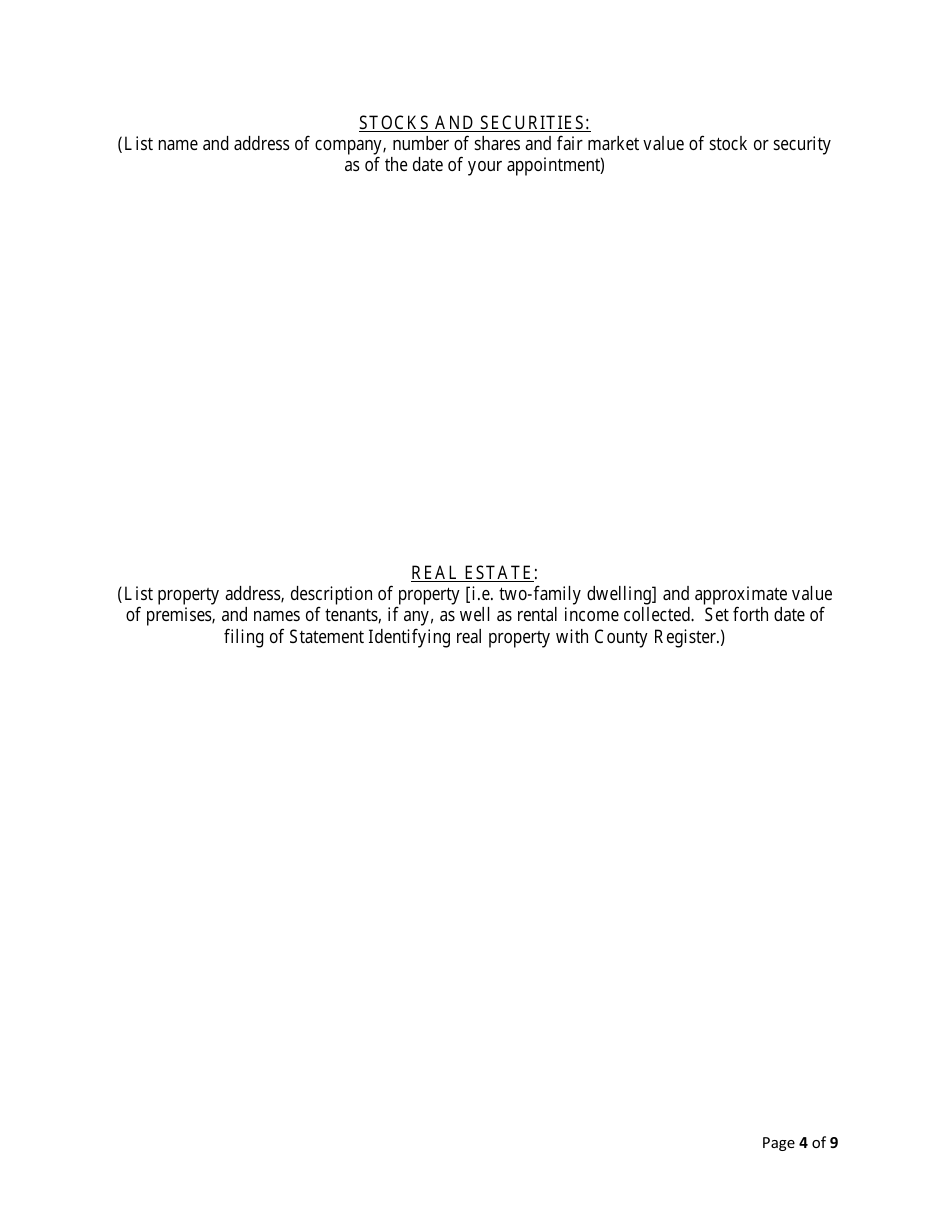 Initial Report - Queens County, New York, Page 4