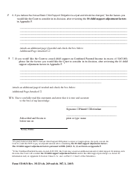 Form UD-8(3) Child Support Worksheet - New York, Page 2