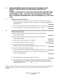 Form UD-8(3) Child Support Worksheet - New York, Page 8