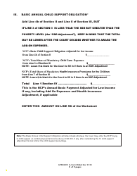 Form UD-8(3) Child Support Worksheet - New York, Page 9