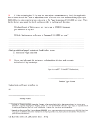 Form UD-8(2) Maintenance Guidelines Worksheet - New York, Page 4