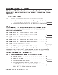 Form UD-8(2) Maintenance Guidelines Worksheet - New York, Page 6