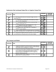 Model Water Efficient Landscape Ordinance (Mwelo) Performance Compliance Form for Projects With Greater Than 2,500 Sq Ft of Total Landscape Area - Inyo County, California, Page 6