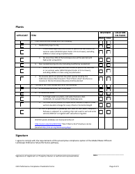 Model Water Efficient Landscape Ordinance (Mwelo) Performance Compliance Form for Projects With Greater Than 2,500 Sq Ft of Total Landscape Area - Inyo County, California, Page 8
