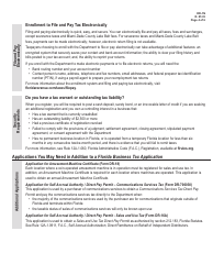 Form DR-1N Registering Your Business - Florida, Page 4