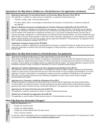 Form DR-1N Registering Your Business - Florida, Page 5