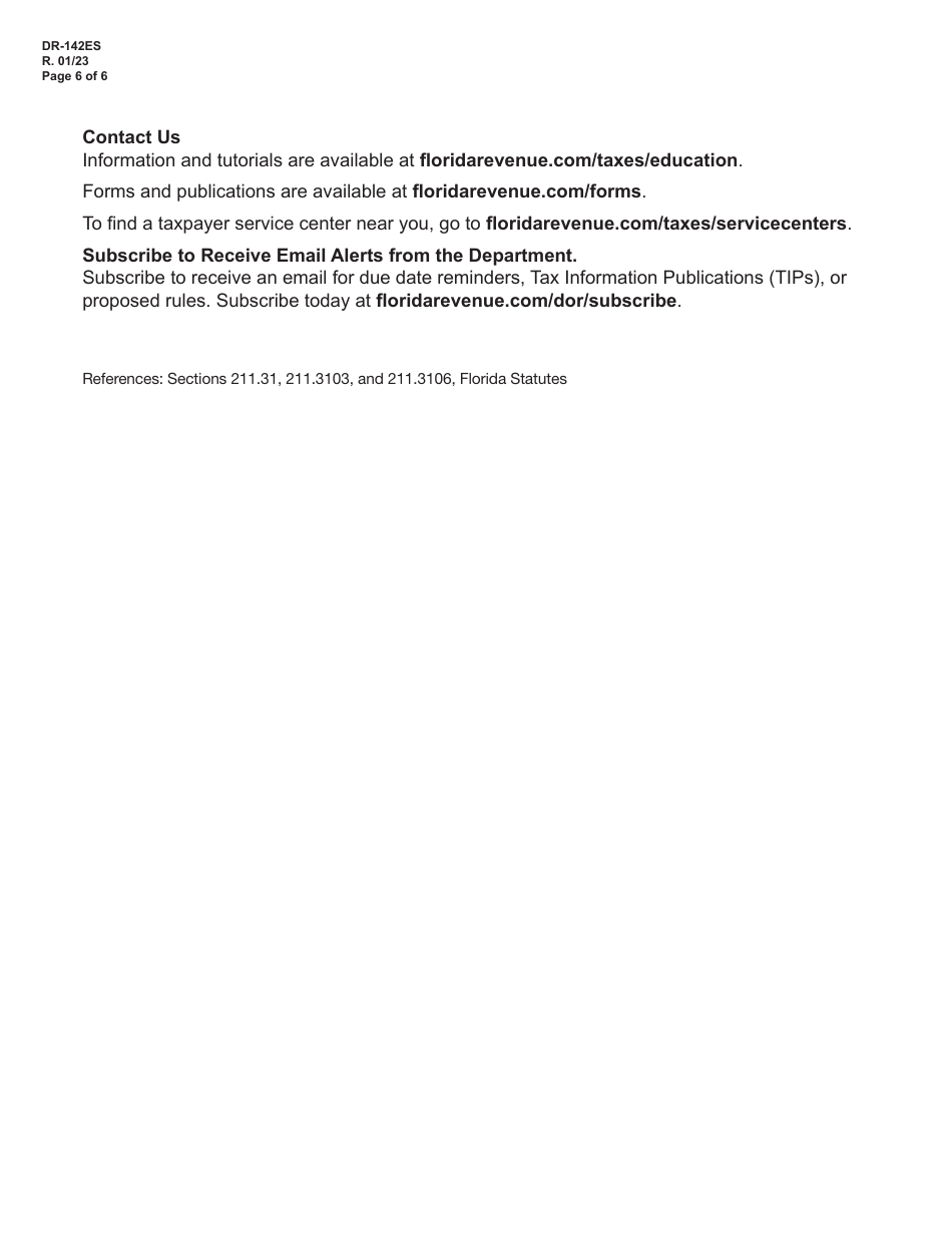 Form dr 142 fill out sign online and download printable pdf florida