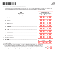 Form DR-142 Solid Mineral Severance Tax Return - Florida, Page 3
