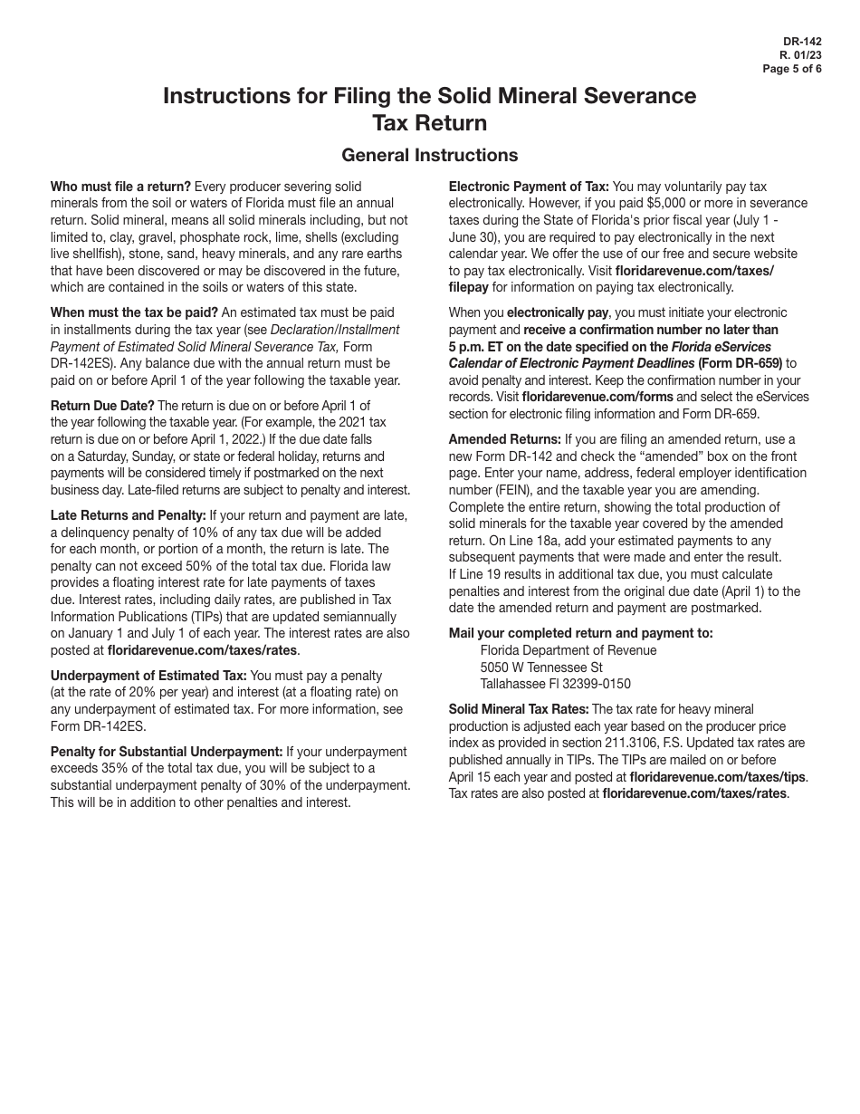 Form dr 142 fill out sign online and download printable pdf florida