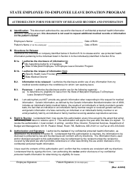 Employee-To-Employee Leave Donation Request Packet - Maryland, Page 7