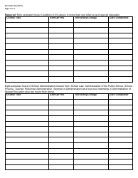 Form SFN9447 Application for Special Education Credential Director of Special Education - North Dakota, Page 2