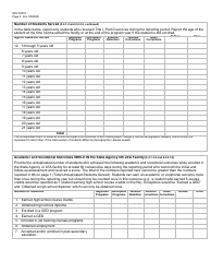 Form SFN53733 Part D Final Report - Title I - North Dakota, Page 2