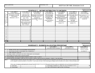 Form GR-1065 Partnership Income Tax Return - City of Grand Rapids, Michigan, Page 14