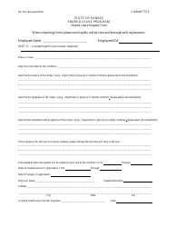 Form DA325 Shared Leave Request Form - Kansas, Page 2