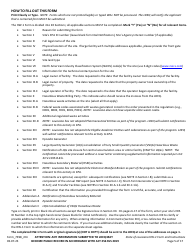 Form HW-1 (7398_R04) Notification of Hazardous Waste Activity Form - Louisiana, Page 5