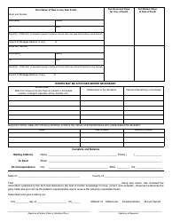 Form L-9 NR Affidavit of Non-resident Decedent Requesting Real Property Tax Waiver(S) - New Jersey, Page 4