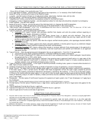 Form SSAPP Application for New Shellfish Certification - New Hampshire, Page 2