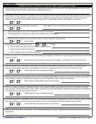 Form MO829-A0008 Application for a Primary Retail Liquor License - Missouri, Page 4