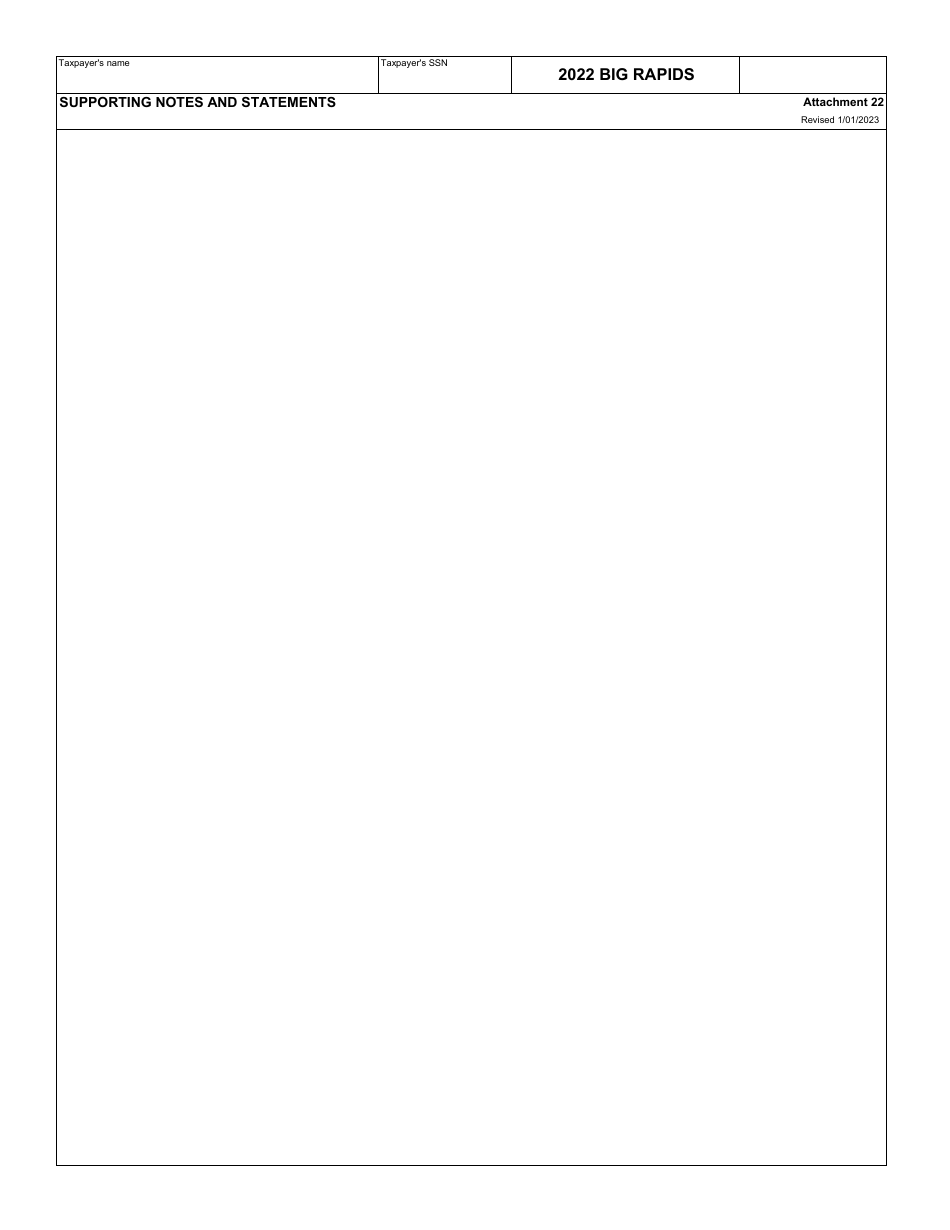 Form BR-1040 Schedule TC - City of Big Rapids, Michigan, Page 13