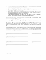Conditional Use Application - Butler Township, Ohio, Page 2
