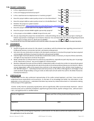 Arkansas Natural Resources Commission Funding Application - Arkansas, Page 5