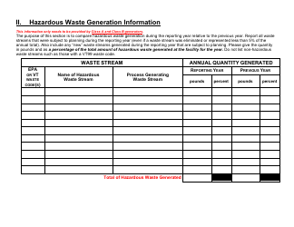 Toxic Use and Hazardous Waste Reduction (Tuhwr) Annual Progress Report - Vermont, Page 4