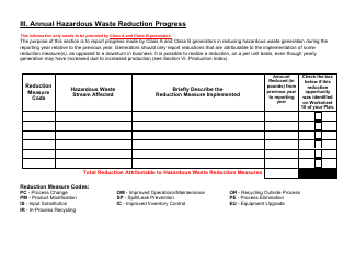 Toxic Use and Hazardous Waste Reduction (Tuhwr) Annual Progress Report - Vermont, Page 5