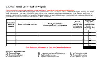 Toxic Use and Hazardous Waste Reduction (Tuhwr) Annual Progress Report - Vermont, Page 8