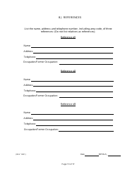 Non-facility/Vendor Gaming Employees License Application - Rhode Island, Page 13