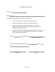 Non-facility/Vendor Gaming Employees License Application - Rhode Island, Page 16