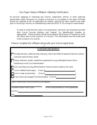 Non-facility/Vendor Gaming Employees License Application - Rhode Island, Page 17