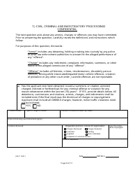 Non-facility/Vendor Gaming Employees License Application - Rhode Island, Page 9