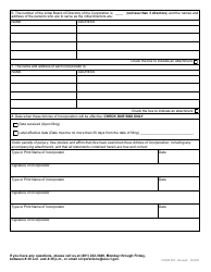 Form 200 Articles of Incorporation - Domestic Non-profit Corporation - Rhode Island, Page 3
