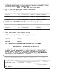 Application for Pesticide Applicator License - Oklahoma, Page 3