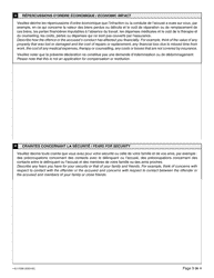 Form SJ-753B Victim Impact Statement - Quebec, Canada (English/French), Page 3