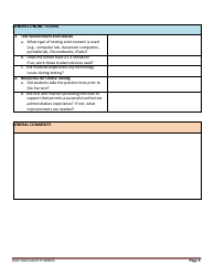 Kentucky Summative Assessments (Ksa) and Alternate Kentucky Summative Assessments(Aksa) Site Visit Survey Questions - Kentucky, Page 5