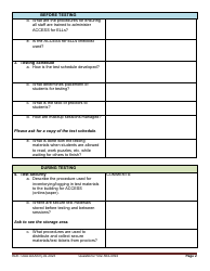 Access for Ells (Access Online/Paper, Kindergarten and Alternate Access for Ells) Site Visit Survey Questions - Kentucky, Page 2