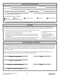 Form EQP5229 Composting Facility Registration Form - Michigan, Page 2