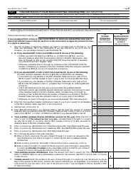 IRS Form 8915-F Qualified Disaster Retirement Plan Distributions and Repayments, Page 2