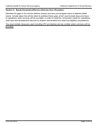 Form CCD34 General Child Care and Development Program Expansion Funds Request for Applications - California, Page 14