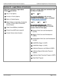 Form CCD34 General Child Care and Development Program Expansion Funds Request for Applications - California, Page 3