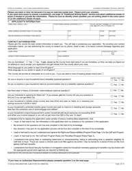 Form CF285 Application for CalFresh Benefits - California, Page 9