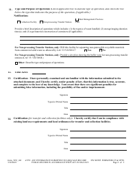 Form 7453 Solid Waste Notification Form for Collection Facilities, Non-processing Transfer Stations, and Best Management Practices Plans - Louisiana, Page 2