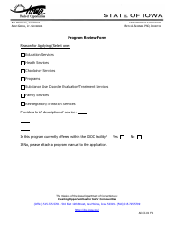 Document preview: Volunteer Application Form - Iowa