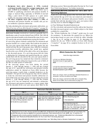 Instructions for Form 4884 Pension Schedule - Michigan, Page 2