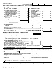 Form MI-1040CR-7 Michigan Home Heating Credit Claim - Michigan, Page 2